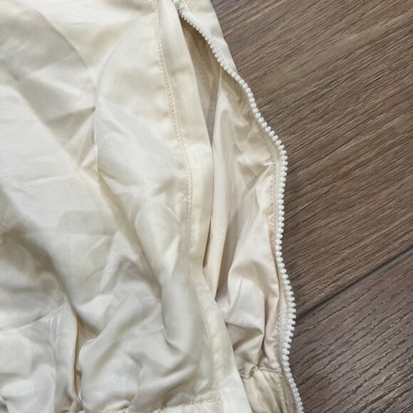 Fear of God Essentials Nylon Track Pants, Cream, Elastic Waistband Adjustable S - Picture 12 of 13